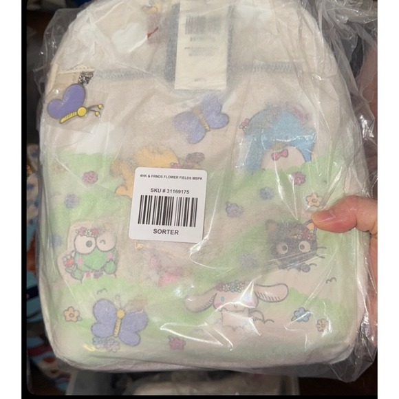 Hello Kitty And‎ Friends Flower Fields Mini Backpack Sanrio - New - Picture 6 of 6